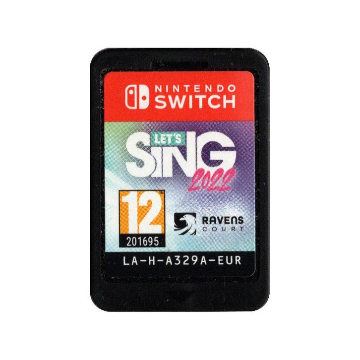 Switch Lets Sing 2022, Spelcomputers en Games, Spelcomputers | Nintendo Switch, Zo goed als nieuw, Verzenden