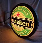 Lichtbord - Heineken dubbelzijdig - Staal, Plastic.