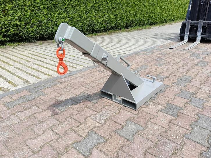 Hijsjib Kraanarm Voor Vorkheftruck 1000KG, Zakelijke goederen, Machines en Bouw | Heftrucks en Intern transport, Ophalen of Verzenden