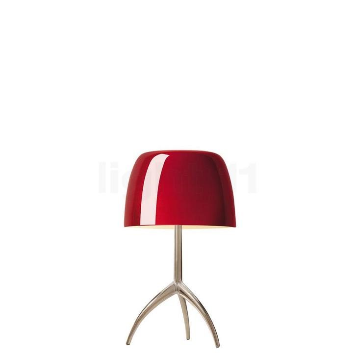 Foscarini Lumiere Tafellamp piccola, champagne/rood - met sc, Huis en Inrichting, Lampen | Tafellampen, Nieuw, Verzenden