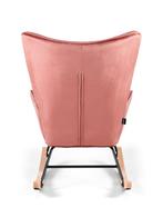 Aemely® Schommelstoel Steerne - Roze Velvet, Blank Hout, Ophalen of Verzenden, Nieuw, Stoel(en)