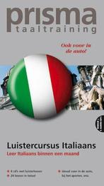 Prisma taaltraining - luistercursus italiaans, Boeken, Nieuw, Verzenden