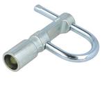 Beugelslot hangslot - 8mm vierkant sleutel KW8, Ophalen of Verzenden, Nieuw
