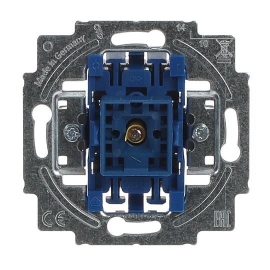 Busch Jaeger sokkel controle wipschakelaar inbouw - 2000/2, Doe-het-zelf en Verbouw, Elektra en Kabels, Ophalen of Verzenden