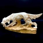 Royal Dux - Bohemia - Art Nouveau - Hunting Dog (40,5 cm) -