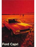 1972 FORD CAPRI BROCHURE NEDERLANDS, Boeken, Auto's | Folders en Tijdschriften, Nieuw, Author, Ford