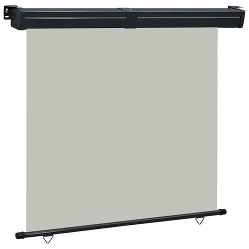 vidaXL Balkonscherm 175x250 cm grijs, Tuin en Terras, Zonneschermen, Nieuw, Verzenden