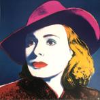 Andy Warhol (after) - Ingrid Bergman: With Hat (XL Size) -