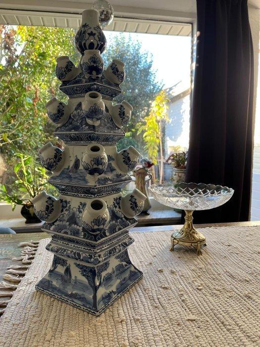 Vaas - Aardewerk - Tulpenvaas - Delft Blauw, Antiek en Kunst, Antiek | Glas en Kristal