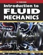 Introduction to Fluid Mechanics 9780470234501, Boeken, Zo goed als nieuw