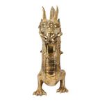 XL 115cm Polished Dragon - Indonesia - Messing - Indonesië, Antiek en Kunst