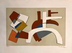 Alberto MAGNELLI - Composition abstraite - Ref. : Maisonnier