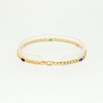 Armband - 14 karaat Geel goud - Chalcedoon, Nieuw