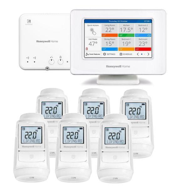 Honeywell Evohome Wi-Fi - 6 Zone pakket, Doe-het-zelf en Verbouw, Verwarming en Radiatoren, Verzenden