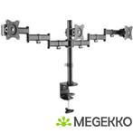 LogiLink BP0050 3x27  monitor desk mount, Computers en Software, Monitoren, Verzenden, Nieuw, Logilink