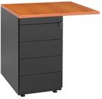 Aanbouwstuk 80x60cm met Ladeblok 4 laden en Pennenlade, Ophalen of Verzenden, Nieuw in verpakking