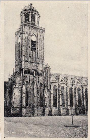 DEVENTER - Groote Kerk, Verzamelen, Ansichtkaarten | Nederland, Verzenden