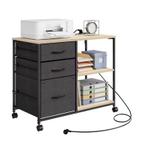 Mobiele Kantoorkast met USB en Stopcontact – 80x40x66 cm, Verzenden, Nieuw in verpakking