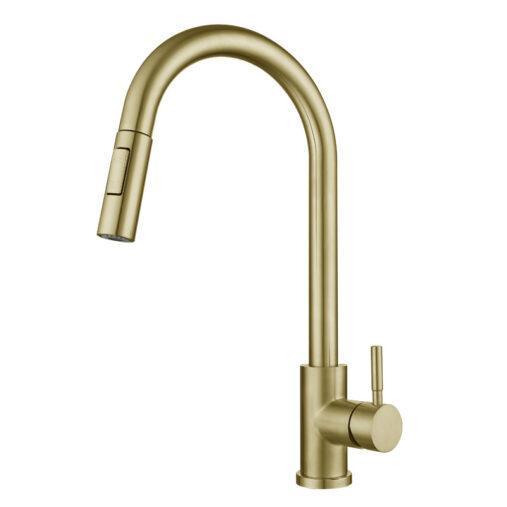 Keukenkraan Goud | Sproeikop | 40,5cm hoog | Nieuw, Huis en Inrichting, Keuken | Keukenelementen, Minder dan 25 cm, Overige kleuren