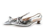 Noire-y slingbacks in maat 42 Zilver | 10% korting, Kleding | Dames, Schoenen, Overige kleuren, Verzenden, Zo goed als nieuw, Noire-y