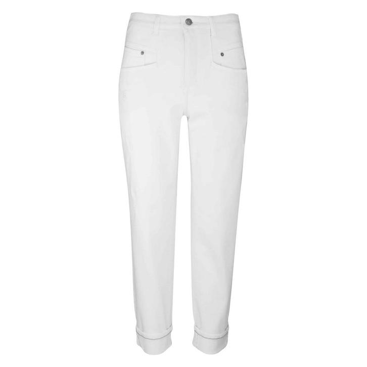 MAC • witte RICH CARROT jeans • 36, Kleding | Dames, Broeken en Pantalons, Wit, Nieuw, Maat 36 (S), Verzenden