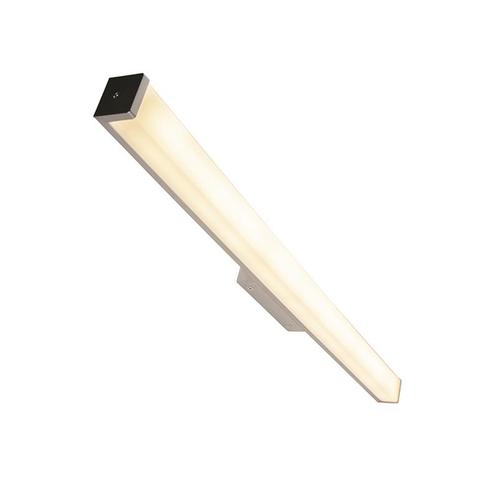 Moderne badkamer wandlamp staal 92 cm IP44 - Cascada, Huis en Inrichting, Lampen | Wandlampen, Nieuw, Kunststof