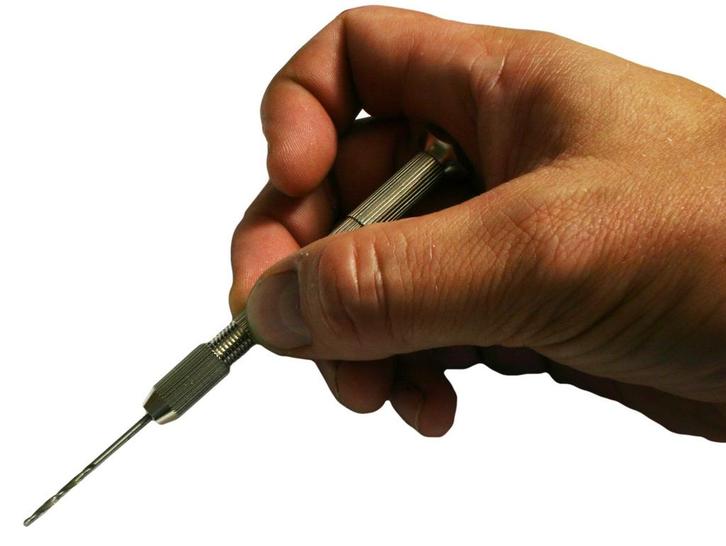 Kleine handboor (inclusief 10 boortjes), Doe-het-zelf en Verbouw, Gereedschap | Handgereedschap, Nieuw, Ophalen of Verzenden