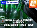 Coca-Cola en Heineken Koelkasten Veiling bij BidConnect, Witgoed en Apparatuur, Koelkasten en IJskasten, Nieuw