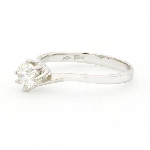 Zonder Minimumprijs - Ring - 18 karaat Witgoud - 0.60ct. tw., Sieraden, Tassen en Uiterlijk, Ringen