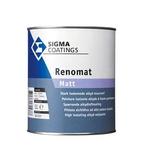 Sigma Renomat Matt - Zwart RAL 9005 - 5 liter - Isolerende m, Verzenden, Nieuw