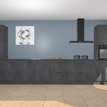 Beton Zwarte keuken Barentsburg 93365 beschikbaar voor biedingen
