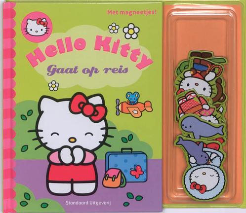 Hello Kitty Gaat op reis magneetboekje / Hello Kitty, Boeken, Kinderboeken | Kleuters, Zo goed als nieuw, Verzenden