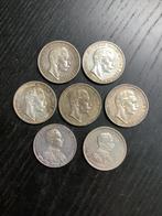 Duitsland, Pruisen Wilhelm II. 3 Mark 7x 1908/1914 (Zonder, Postzegels en Munten, Munten | Europa | Niet-Euromunten