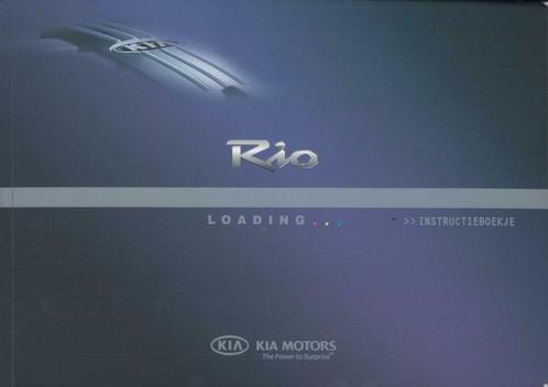2005 Kia Rio Instructieboekje Handleiding Nederlands, Auto diversen, Handleidingen en Instructieboekjes, Verzenden