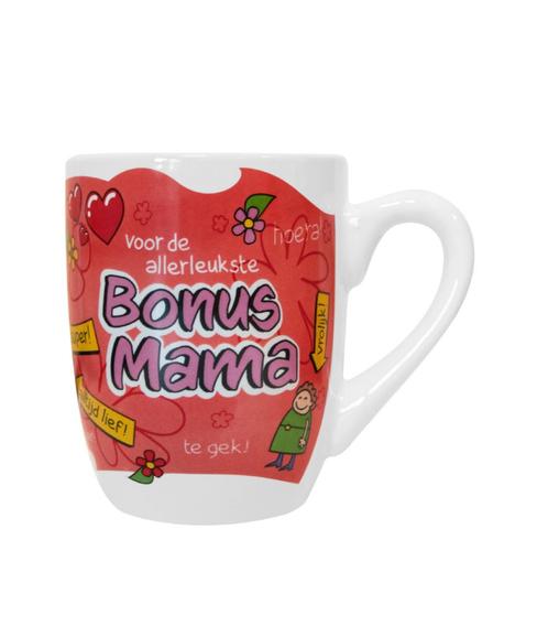 Mok Bonus Mama, Hobby en Vrije tijd, Feestartikelen, Nieuw, Verzenden