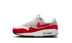 Nike Air Max 1 White University Red Enfant - maat 38, Kleding | Dames, Verzenden, Nieuw, Sneakers of Gympen, ["Nike air max","Nike","Nike Air"]