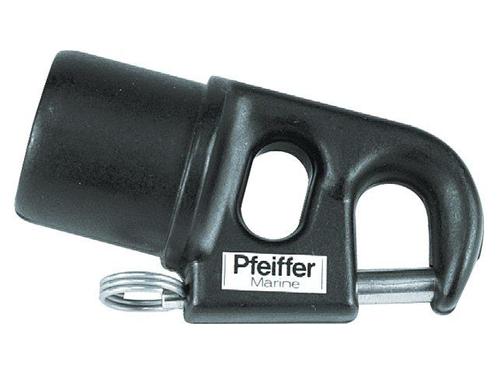 Pfeiffer Spinnakerboomkop voor buis met inwendig 36 mm, Watersport en Boten, Bootonderdelen, Ophalen of Verzenden