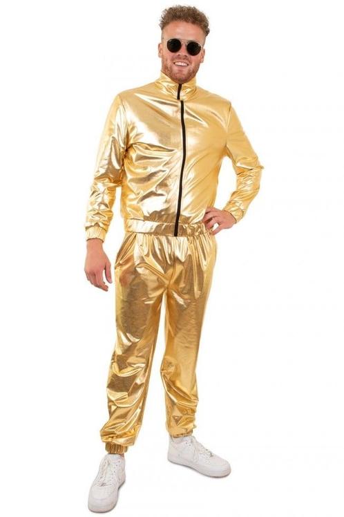 Trainingspak Goud Heren Pinas, Kleding | Heren, Carnavalskleding en Feestkleding, Nieuw, Ophalen of Verzenden