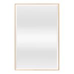 [en.casa] Spiegel Novoli hangend 71,8x51,8 cm goudkleurig, Nieuw, Verzenden