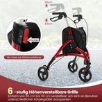 Rollator - Lichtgewicht en opvouwbaar - Binnen & Buiten - Ro, Verzenden, Zo goed als nieuw
