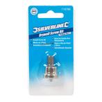 Silverline Gipsplaat schroefbit - PH2 - dieptestop - chro..., Ophalen of Verzenden, Nieuw