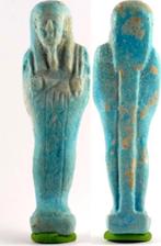 664-332bc Egypt Late period 26th dynasty turquoise faienc..., Postzegels en Munten, Verzenden