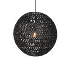 Retro hanglamp zwart 60 cm - Lina Ball, Huis en Inrichting, Lampen | Hanglampen, Nieuw, Overige materialen, Retro, 75 cm of meer