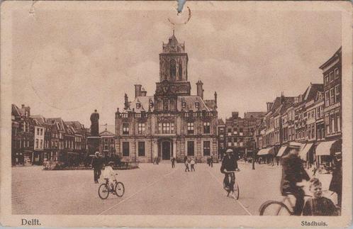 DELFT - Stadhuis, Verzamelen, Ansichtkaarten | Nederland, Verzenden