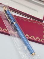 Cartier - Pluma estilografica cartier trinity blue cobalt, Verzamelen, Nieuw
