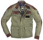 HolyFreedom Quattro Waxed Evo Groen Bruin Textiele Motorjas, Motoren, Kleding | Motorkleding, Jas | textiel, Verzenden, Dames