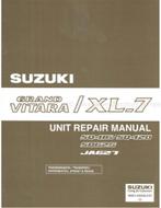 2002 SUZUKI GRAND VITARA | XL-7 TRANSMISSIE | OVERBRENGING, Auto diversen, Handleidingen en Instructieboekjes