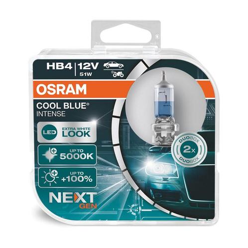 Osram HB4 12V 51W P22d Cool Blue Intense (NEXT GEN) 2 Stuks, Auto-onderdelen, Verlichting, Nieuw, Ophalen of Verzenden