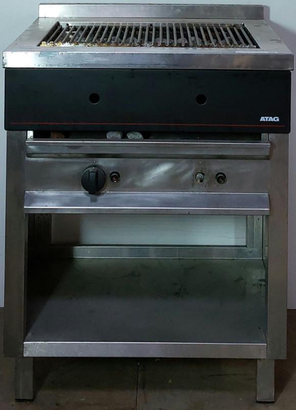Occasion Atag lavasteengrill, Zakelijke goederen, Horeca | Keukenapparatuur, Gebruikt, Ophalen