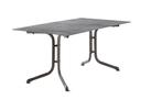 Sieger Boulevard-klaptafel Polytec 160x90 cm aluminium -, Tuin en Terras, Tuintafels, Ophalen of Verzenden, Nieuw